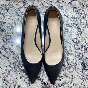Cole Haan black kitten heels